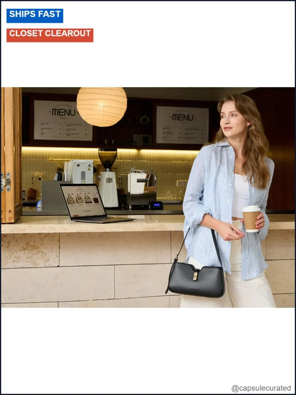 Vegan Leather Hobo Shoulder Bag with Adjustable Strap for Women Work Travel